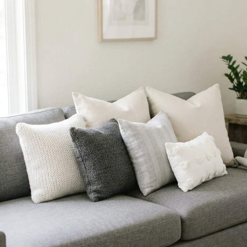 Throw Pillows for Gray Couch Ideas