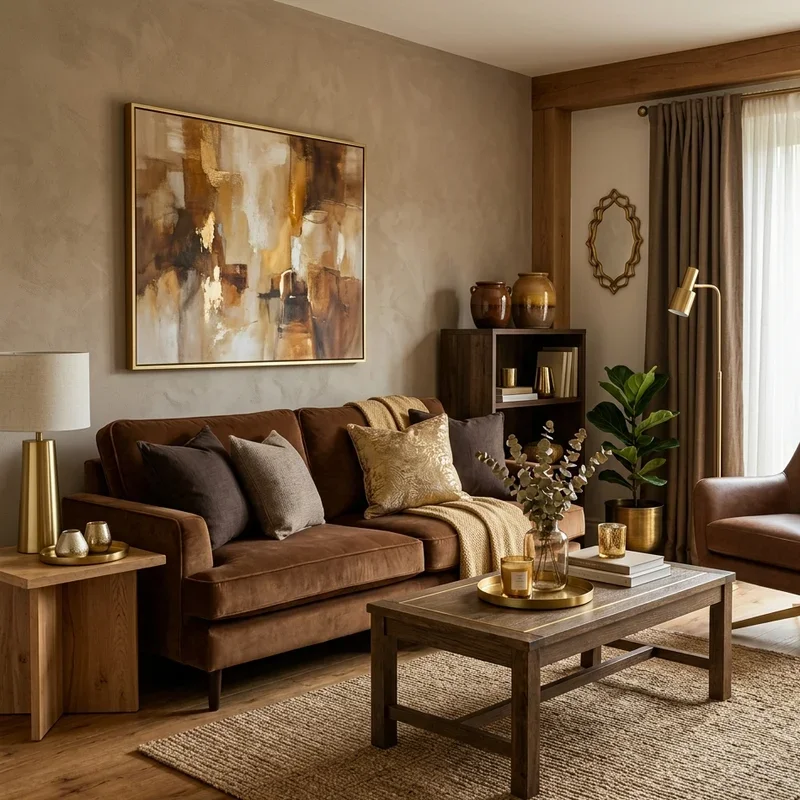 Brown Living Room Ideas