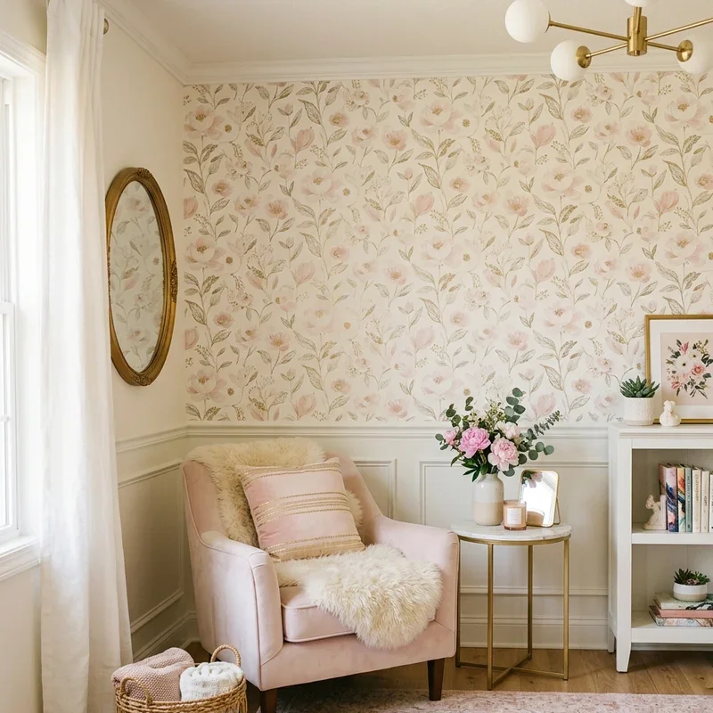 Girly Living Room Ideas