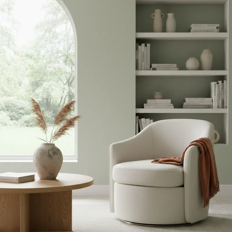 15 Swivel Chair Living Room Ideas for Chic Interiors