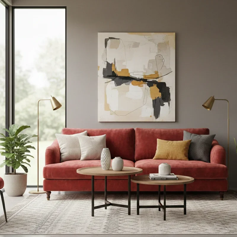 Red Sofa Living Room Ideas