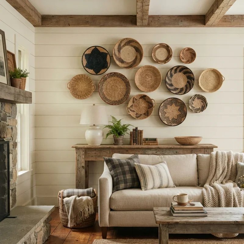 Farmhouse Rustic Living Room Ideas