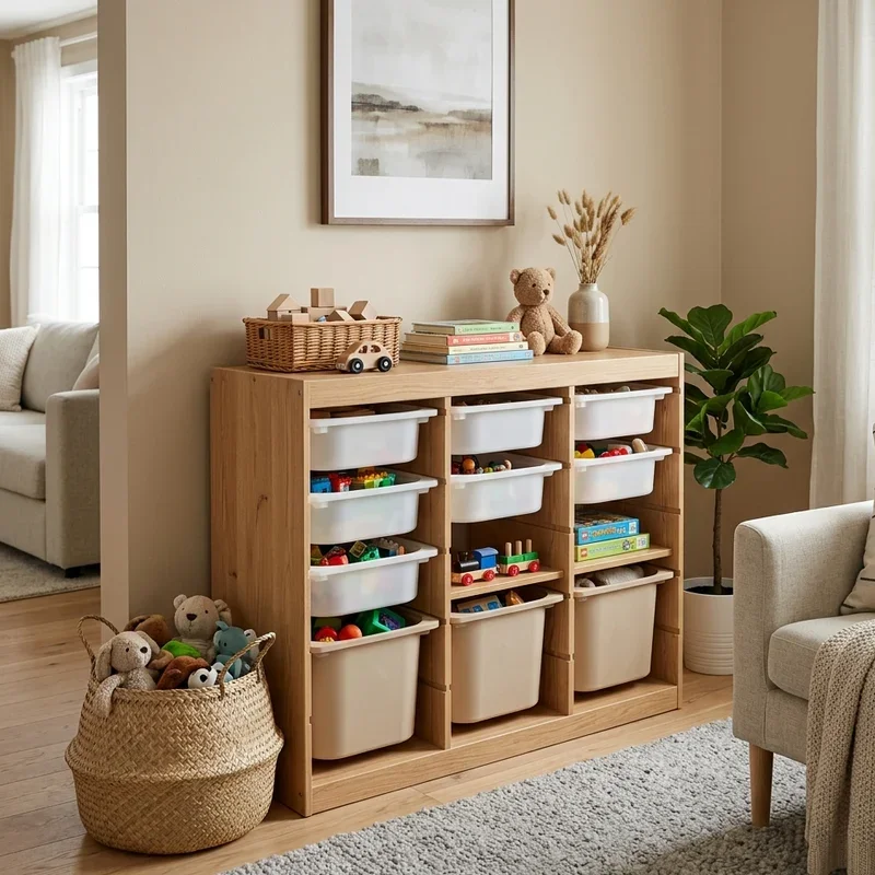 15 Living Room Toy Storage Ideas for Stylish Homes