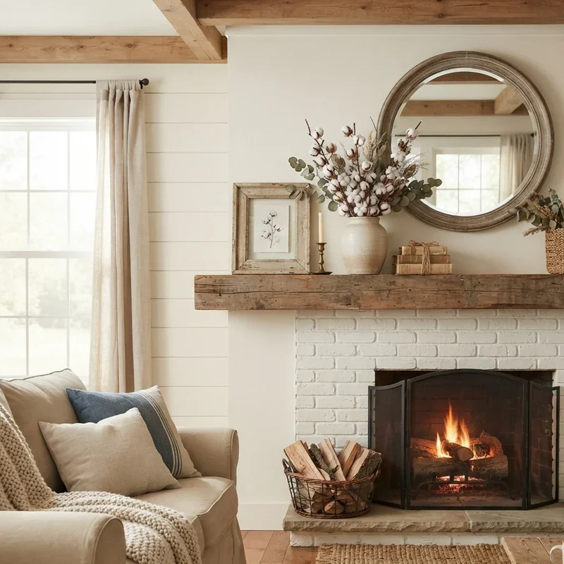Farmhouse Living Room Decorating Ideas