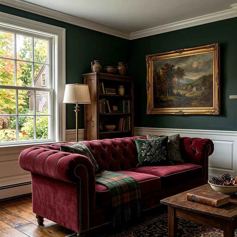 Burgundy Sofa Living Room Ideas