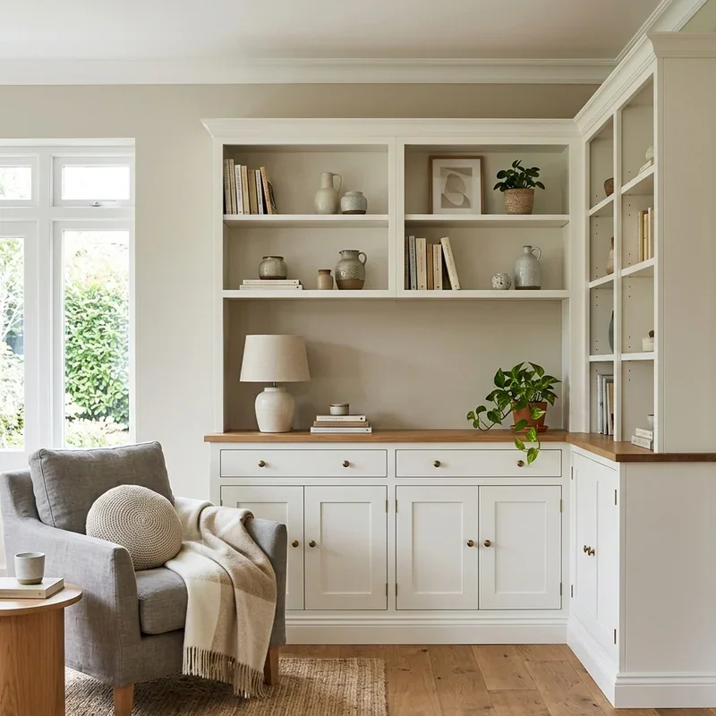 Living Room Built In Cabinet Ideas