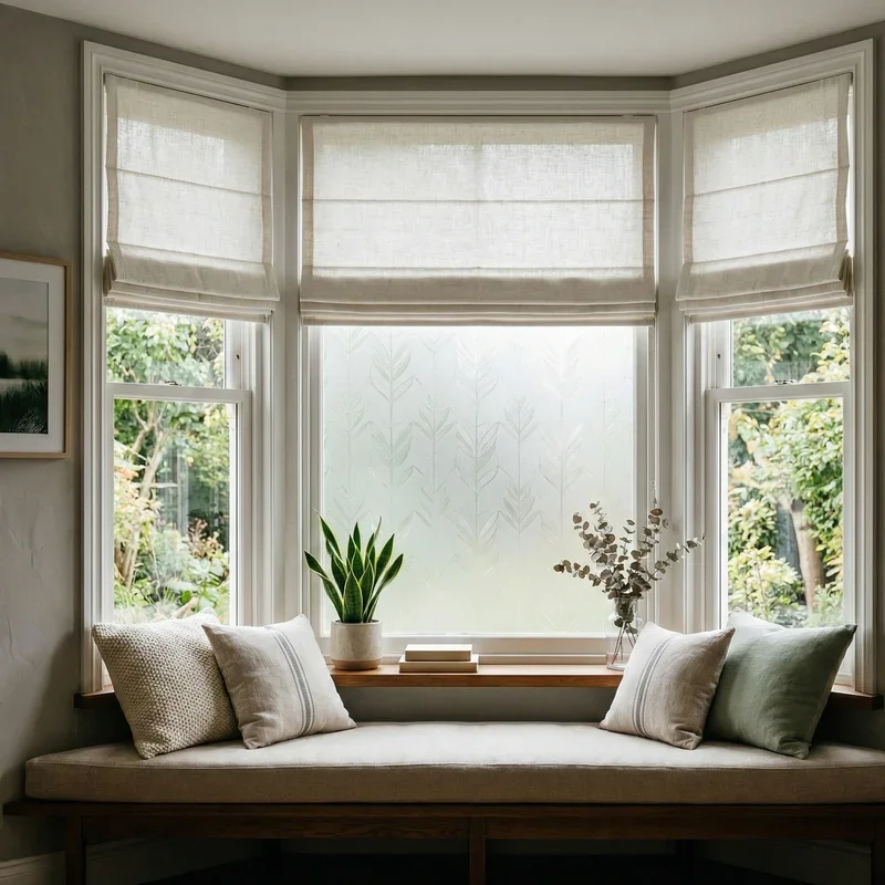 Bay Window Shade Ideas