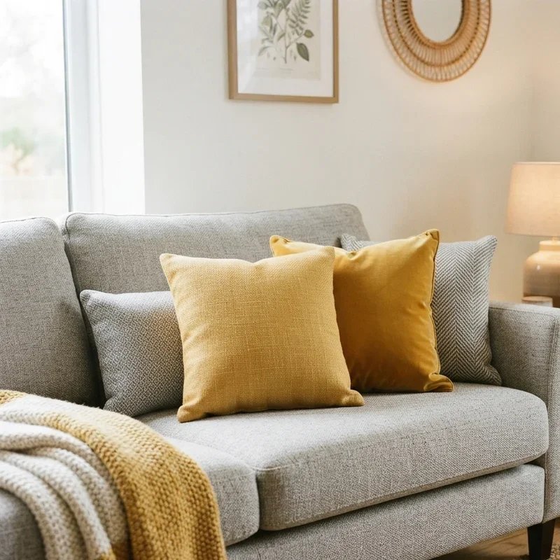Throw Pillows for Gray Couch Ideas
