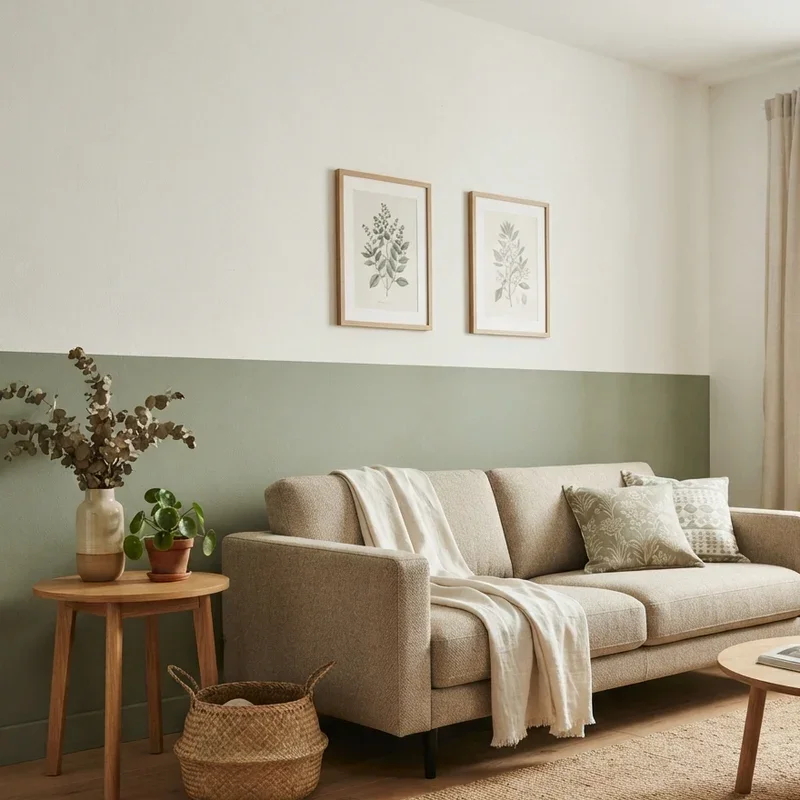 15 Two Tone Living Room Paint Ideas for a Stylish Space