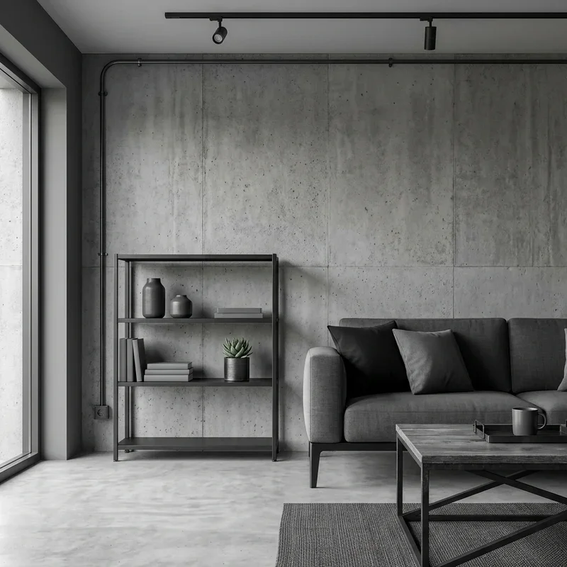 Gray and Black Living Room Ideas