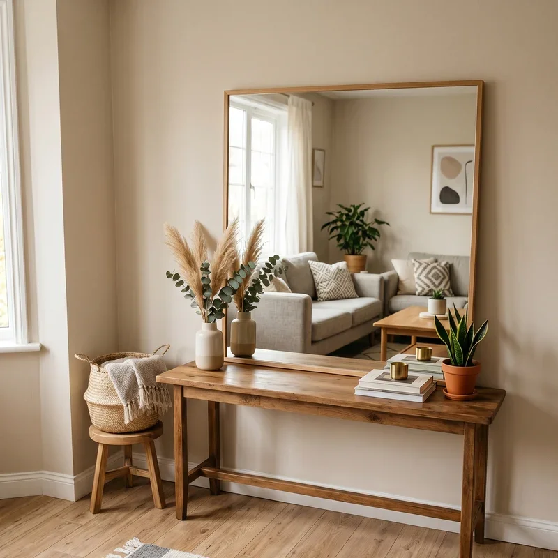 Small Living Room Mirror Ideas