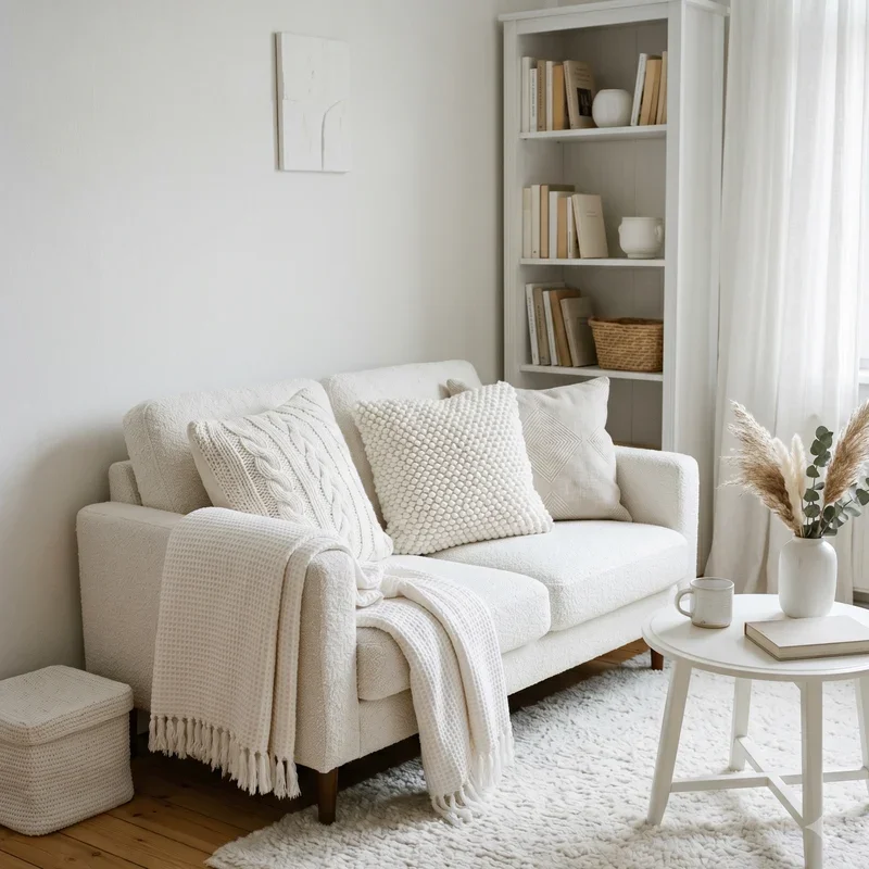 Small White Living Room Ideas