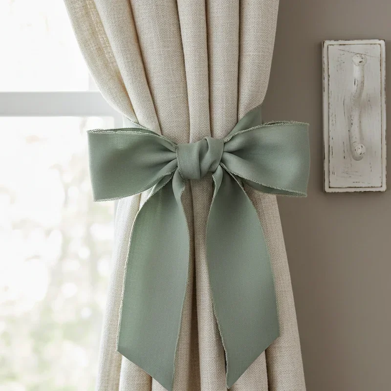 Unique Curtain Tie Back Ideas