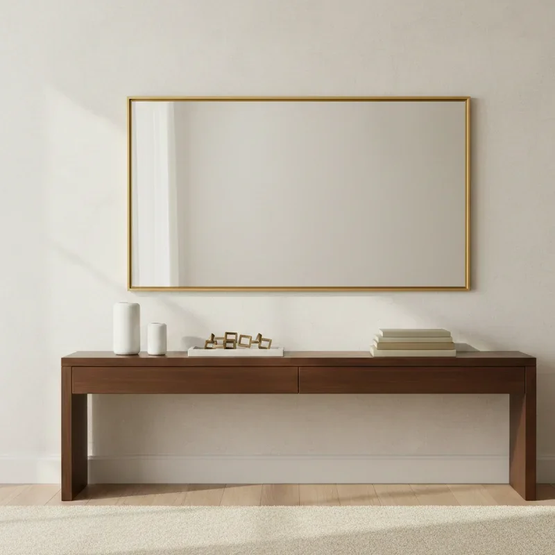 Mirror Above Console Table Ideas