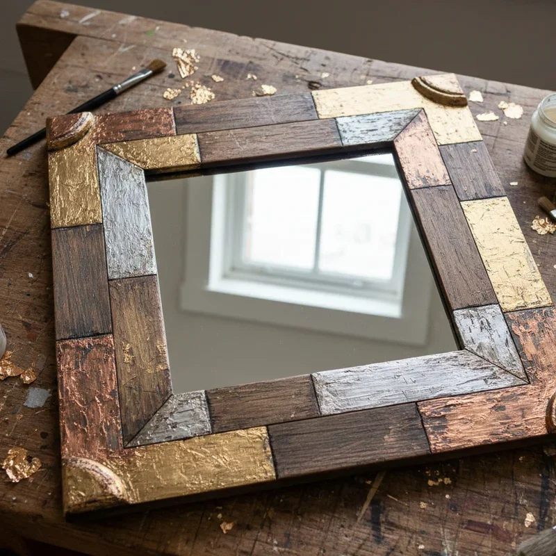 DIY Rectangle Mirror Frame Ideas