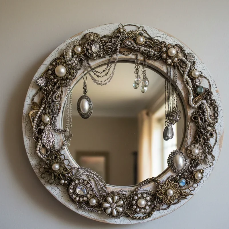 DIY Mirror Frame Decorating Ideas