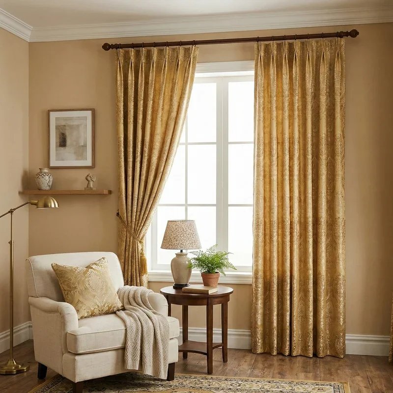 Gold Curtains Living Room Ideas