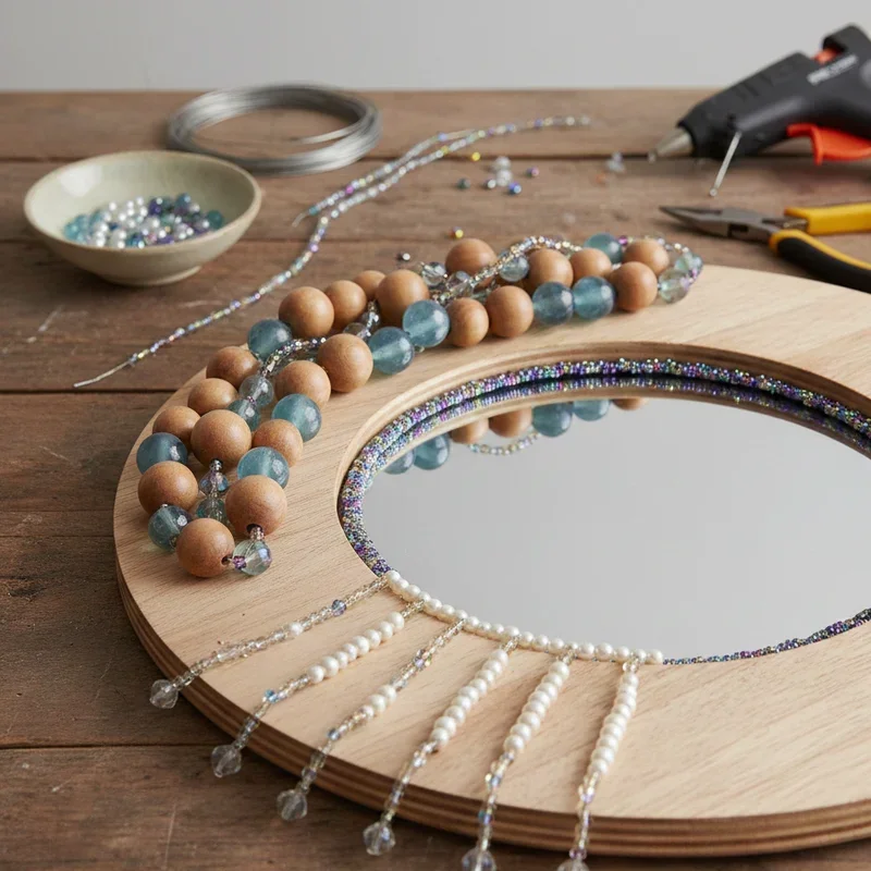 DIY Mirror Frame Decorating Ideas