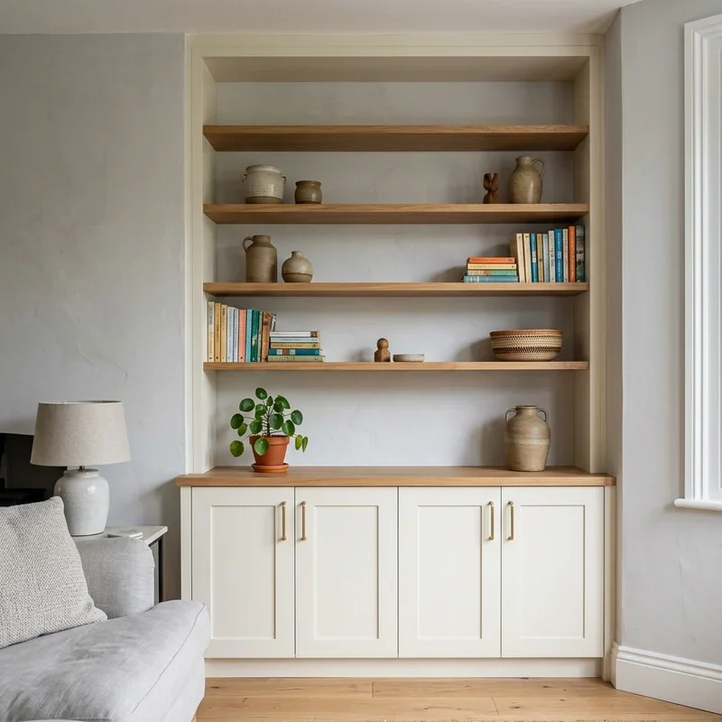 Living Room Built In Cabinet Ideas