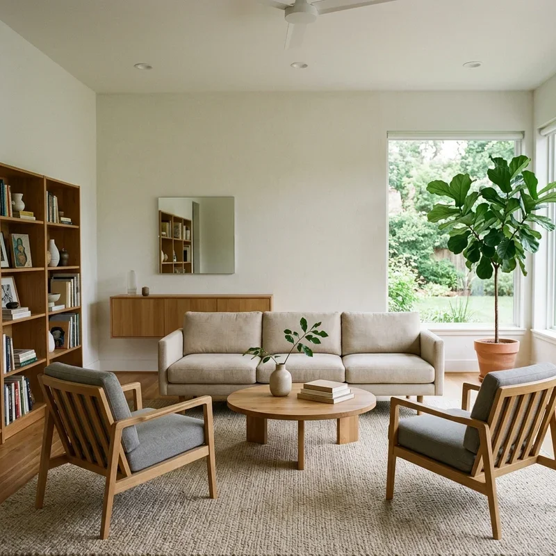Square Living Room Ideas