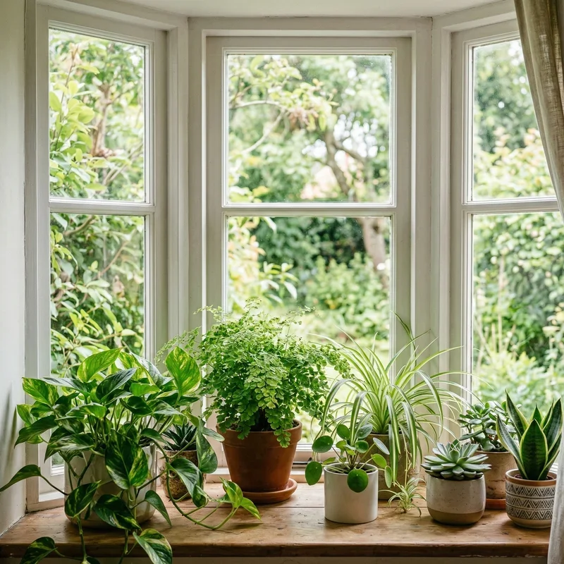 15 Bay Window Plant Ideas to Brighten Your Home