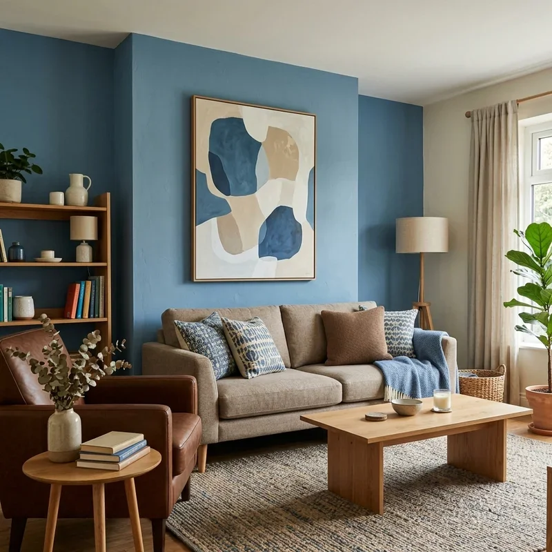 15 Blue and Brown Living Room Ideas for Elegant Spaces