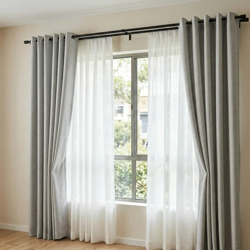 Modern Curtain Hanging Ideas