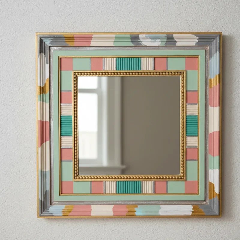 DIY Rectangle Mirror Frame Ideas