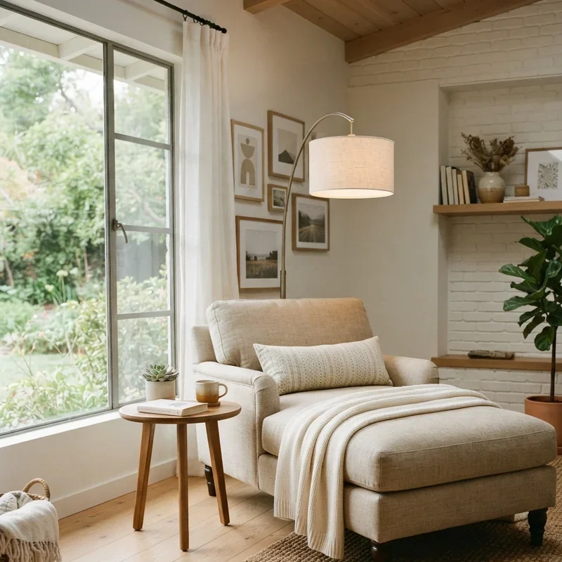 Living Room with Chaise Lounge Ideas