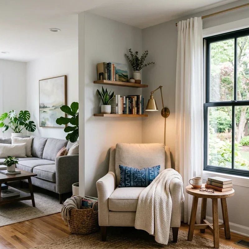 Square Living Room Ideas