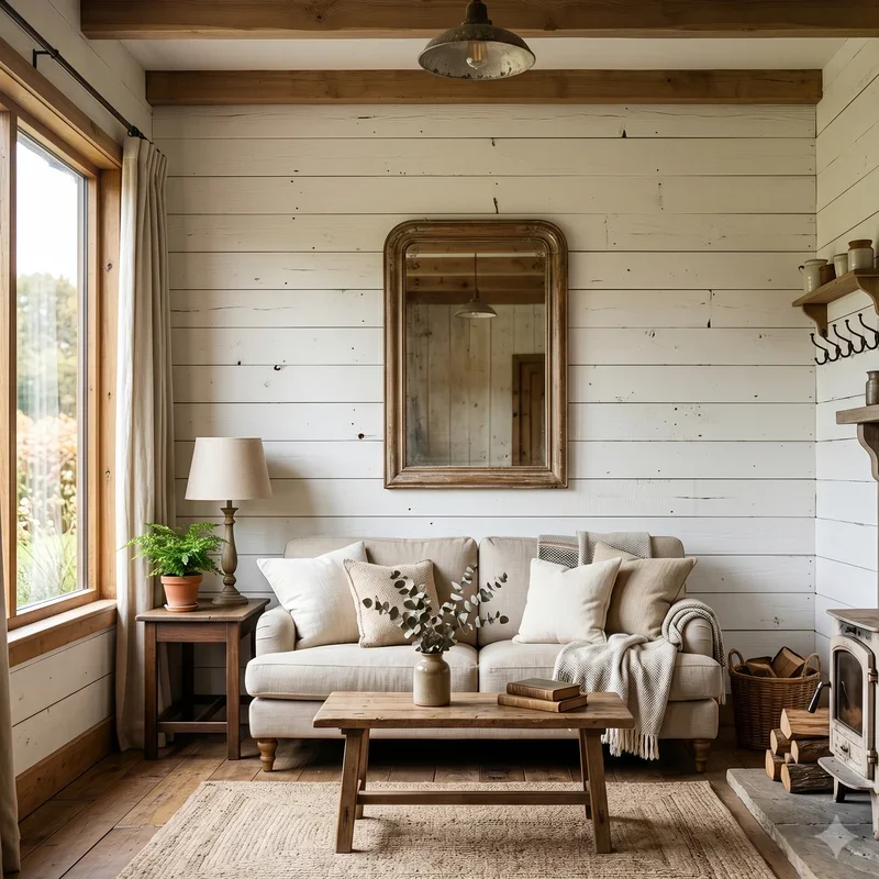 Rustic Farmhouse Living Room Ideas