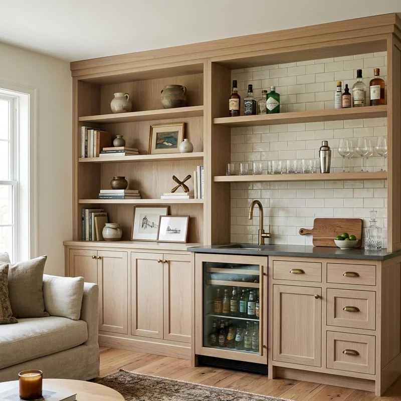 Living Room Built In Cabinet Ideas