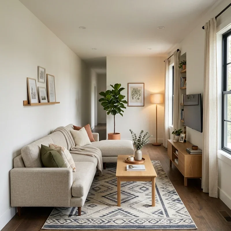 Long Narrow Living Room Layout Ideas