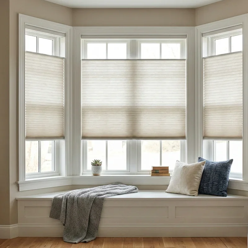 Bay Window Shade Ideas