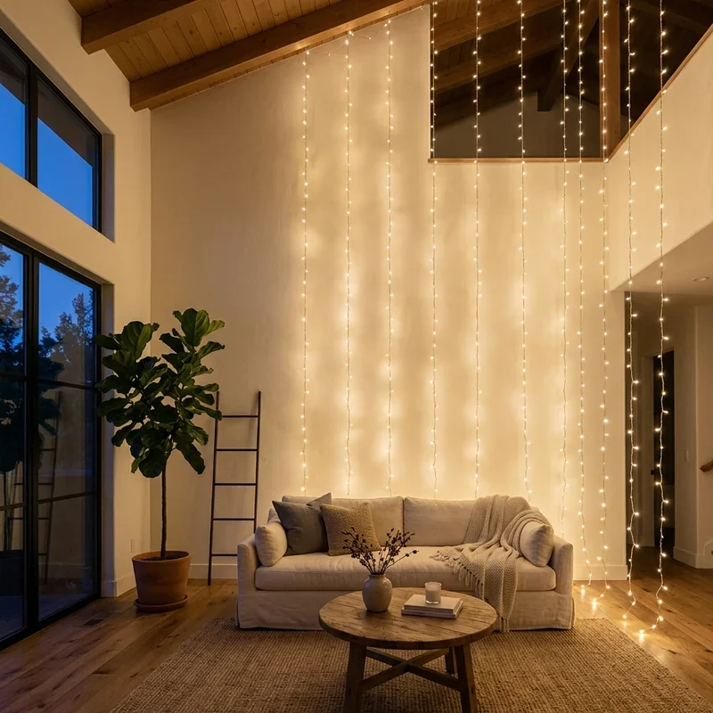 High Ceiling Living Room Lighting Ideas