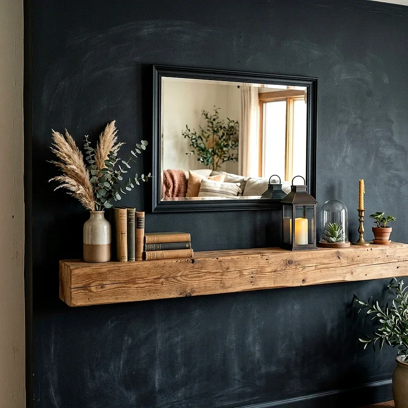 Mantel Without Fireplace Ideas