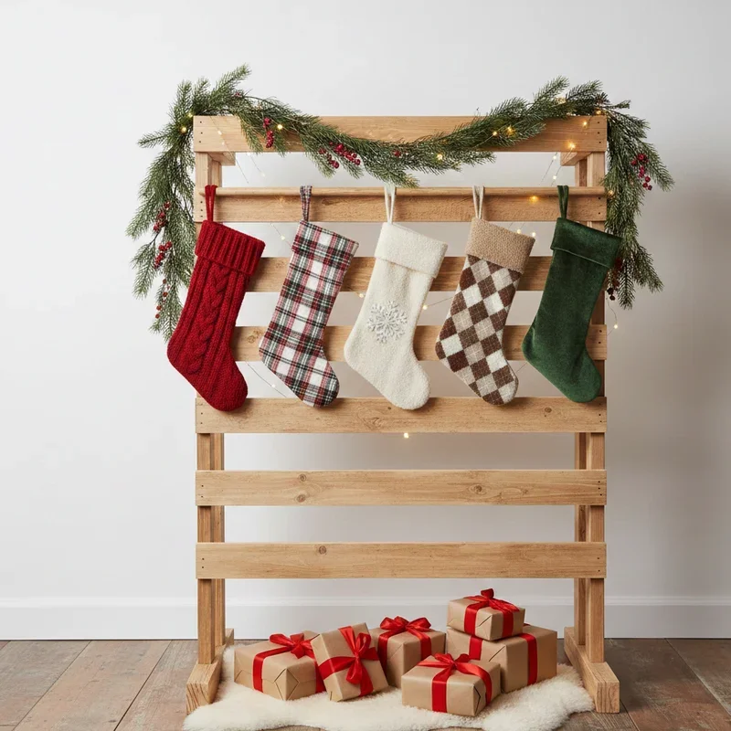 Stocking Hanging Ideas Without Fireplace