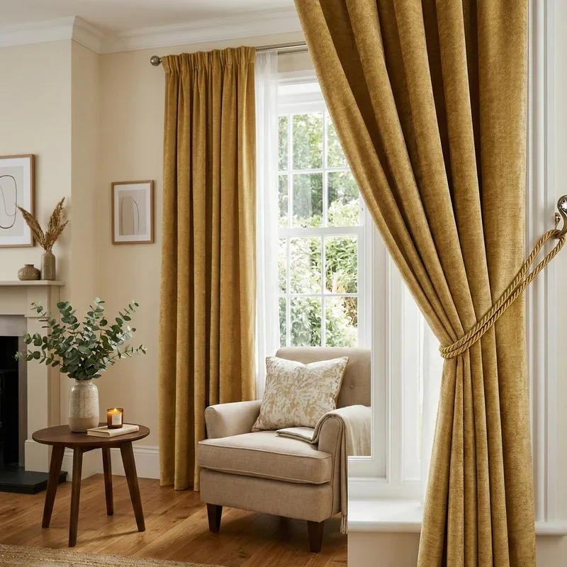 Gold Curtains Living Room Ideas