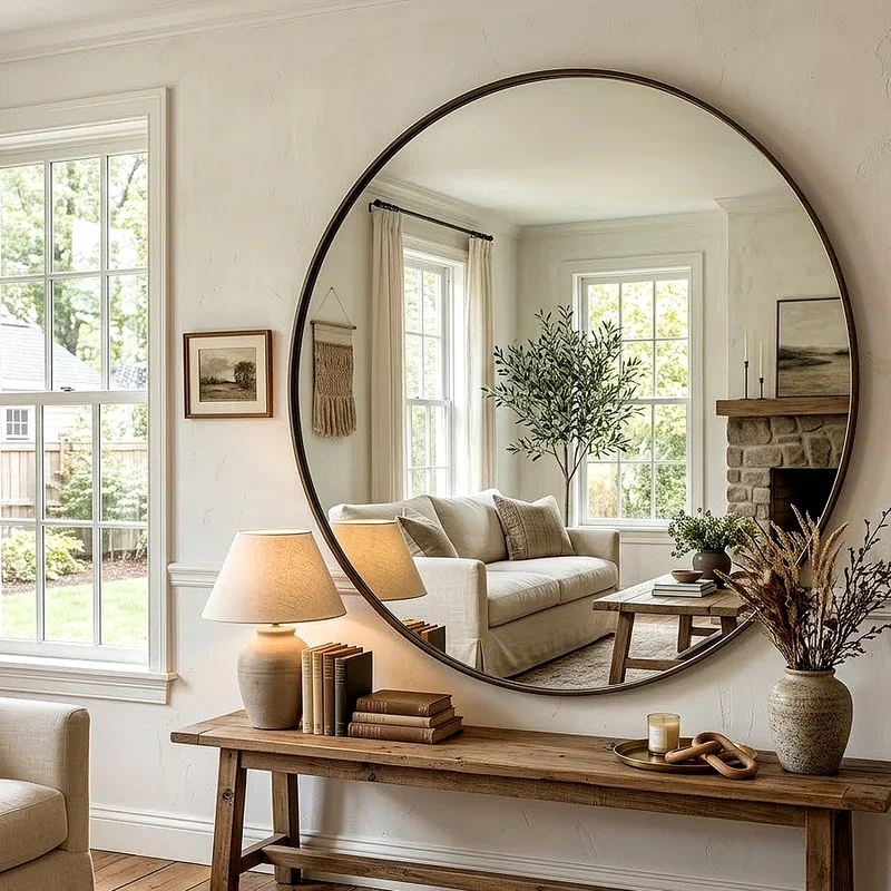 Round Mirror Decor Ideas