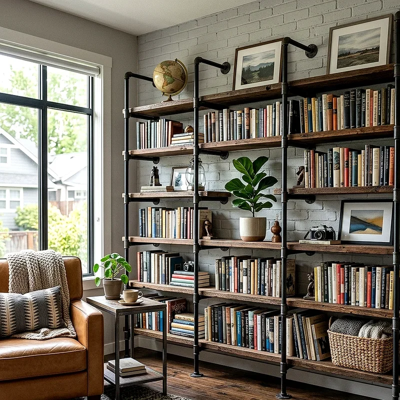 Living Room Bookcase Ideas