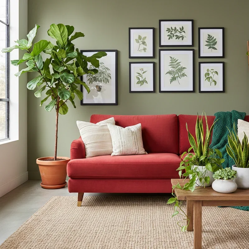 Red Sofa Living Room Ideas