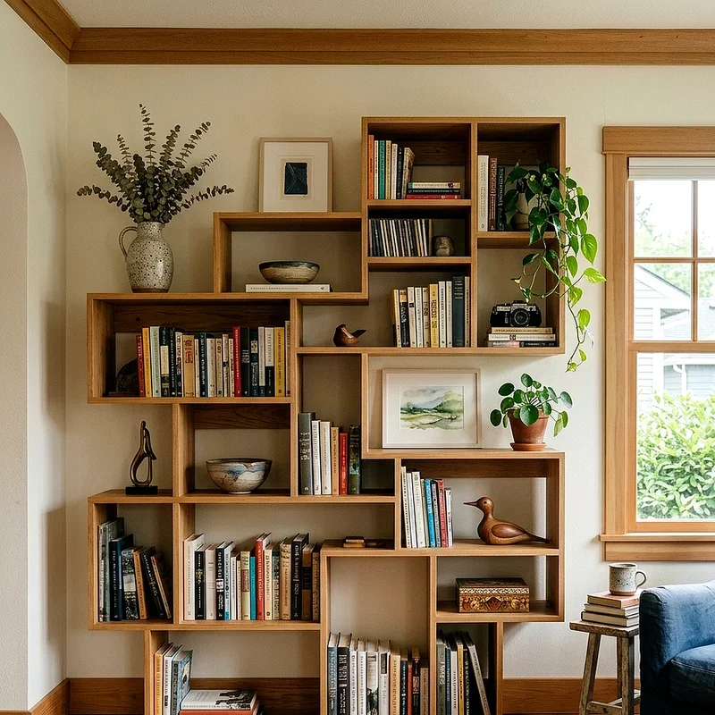 Living Room Bookcase Ideas