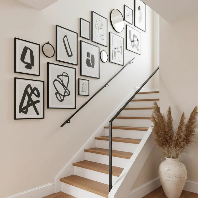 Staircase Gallery Wall Ideas