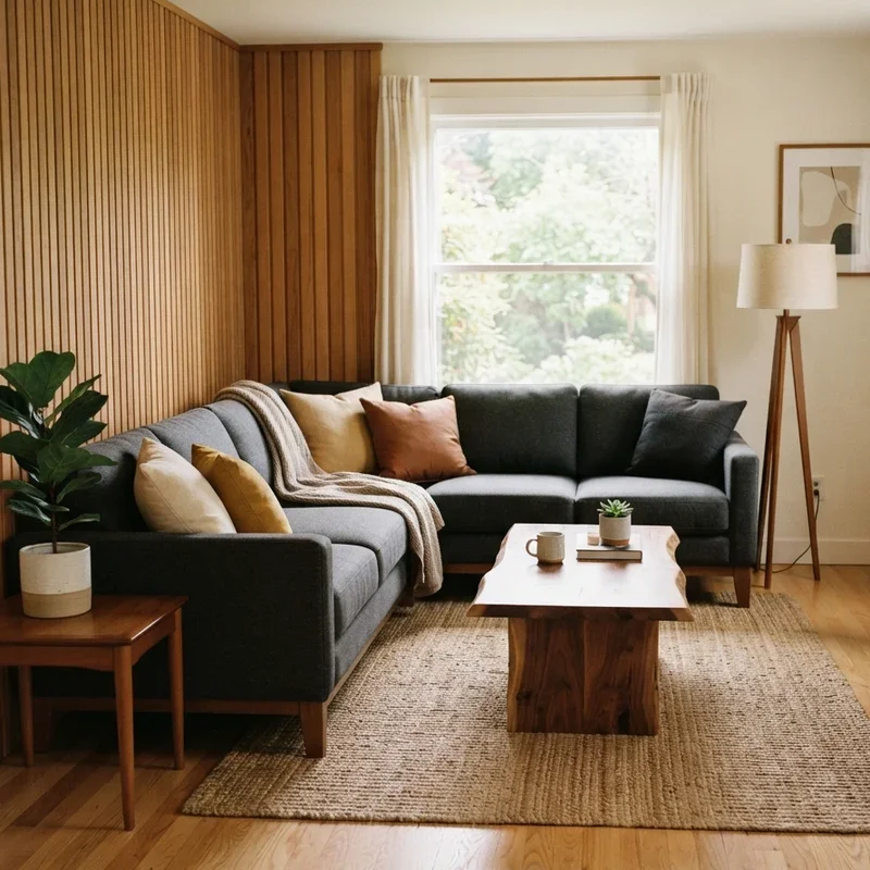 Dark Grey Sectional Living Room Ideas