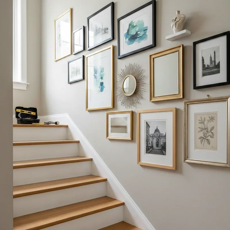 Staircase Gallery Wall Ideas