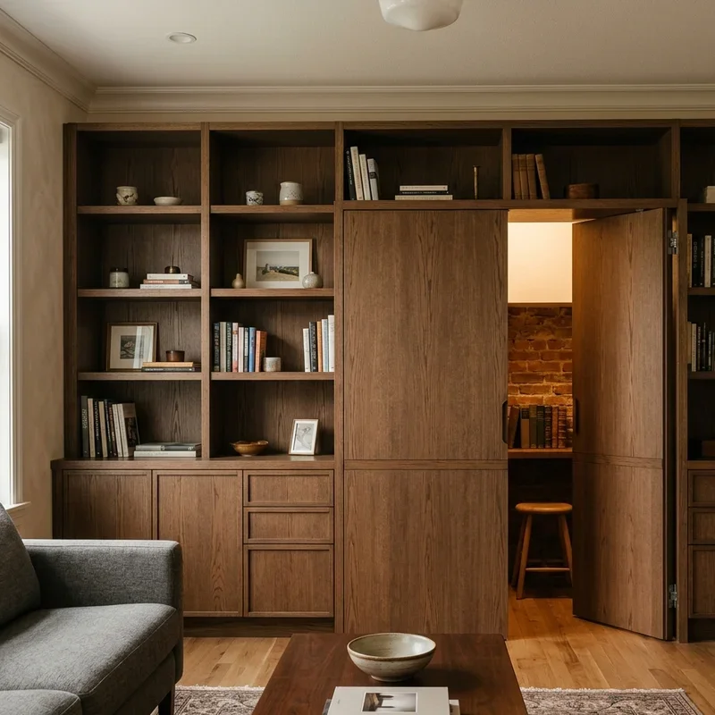 Living Room Built In Cabinet Ideas