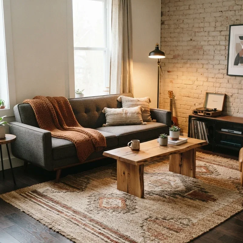 Bachelor Living Room Ideas
