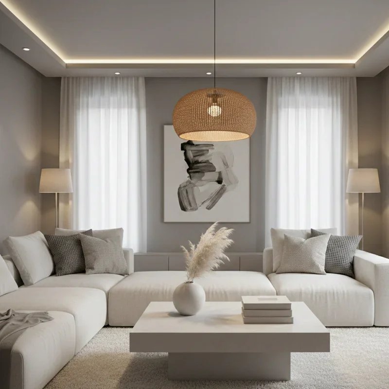 Gray and White Living Room Ideas