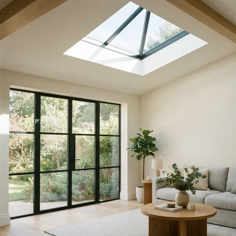 Modern Living Room Window Ideas