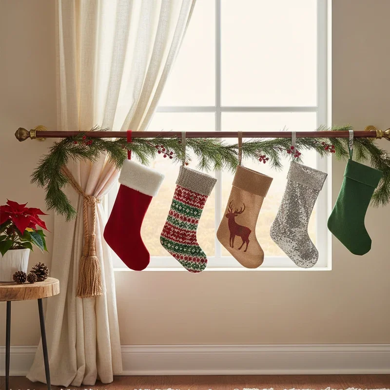 Stocking Hanging Ideas Without Fireplace